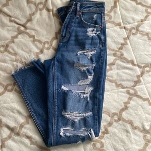 American eagle mom jeans
